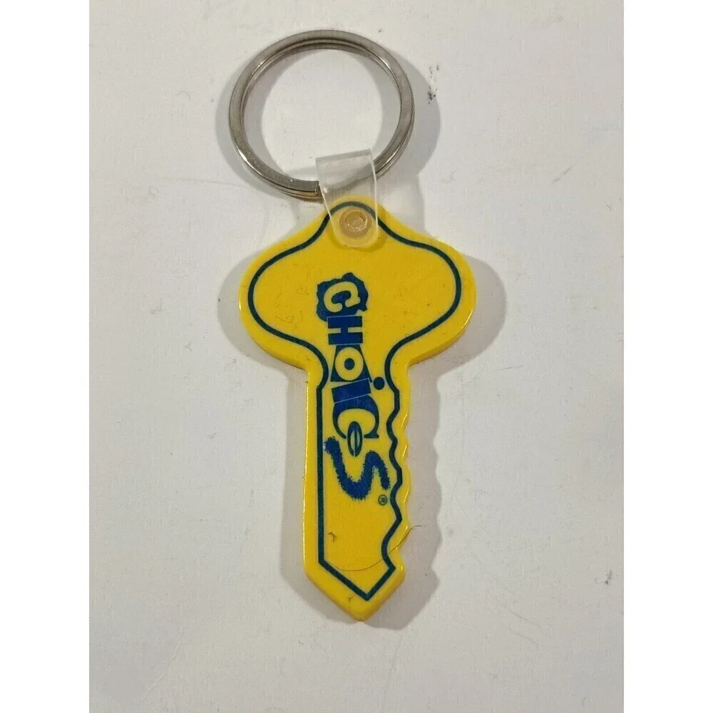 Vintage CHOICES KEY TO SUCCESS FOB KEYRING Bundle
